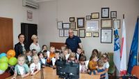 Wizyta dzieci z Gminnego Przedszkola Nr1 w Sępólnie Kraj.