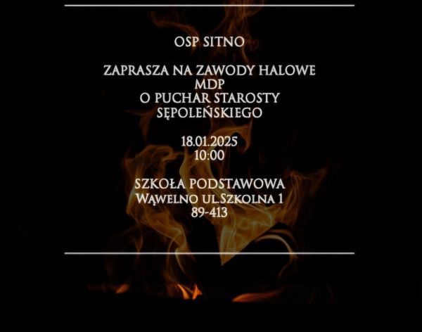 Plakat zawody