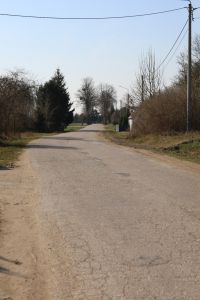 Droga przed rozbudową