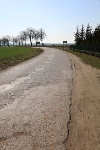 Droga przed rozbudową