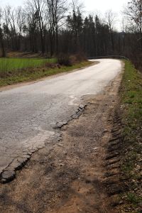 Droga przed rozbudową