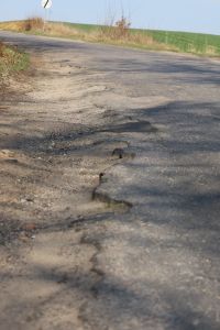 Droga przed rozbudową