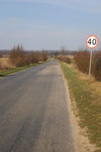 Droga przed rozbudową