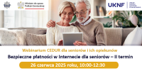 Webinarium dla Seniorów
