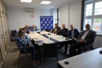 Spotkanie projektantem kotłowni w Więcborku.