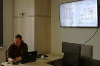 Spotkanie projektantem kotłowni w Więcborku.