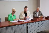 Uroczyste podpisanie umowy