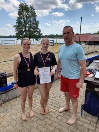 Powiatowe Igrzyska Młodzieży Szkolnej w plażową piłkę siatkową.