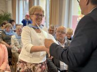 Zakończenie roku akademickiego 2024/2025 Uniwersytetu Trzeciego Wieku.