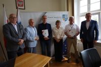 Uroczyste podpisanie umowy
