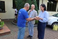 Delegacja z miasta Samar