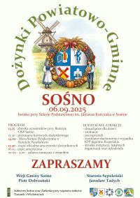 Plakat dożynki 2025