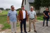 Odbiór chodnika w Mierucinie