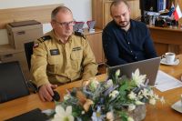 Spotkanie w sprawie budynku magazynowo-ochronnego