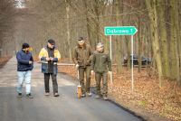 Odbiór drogi na Gaj