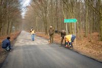 Odbiór drogi na Gaj