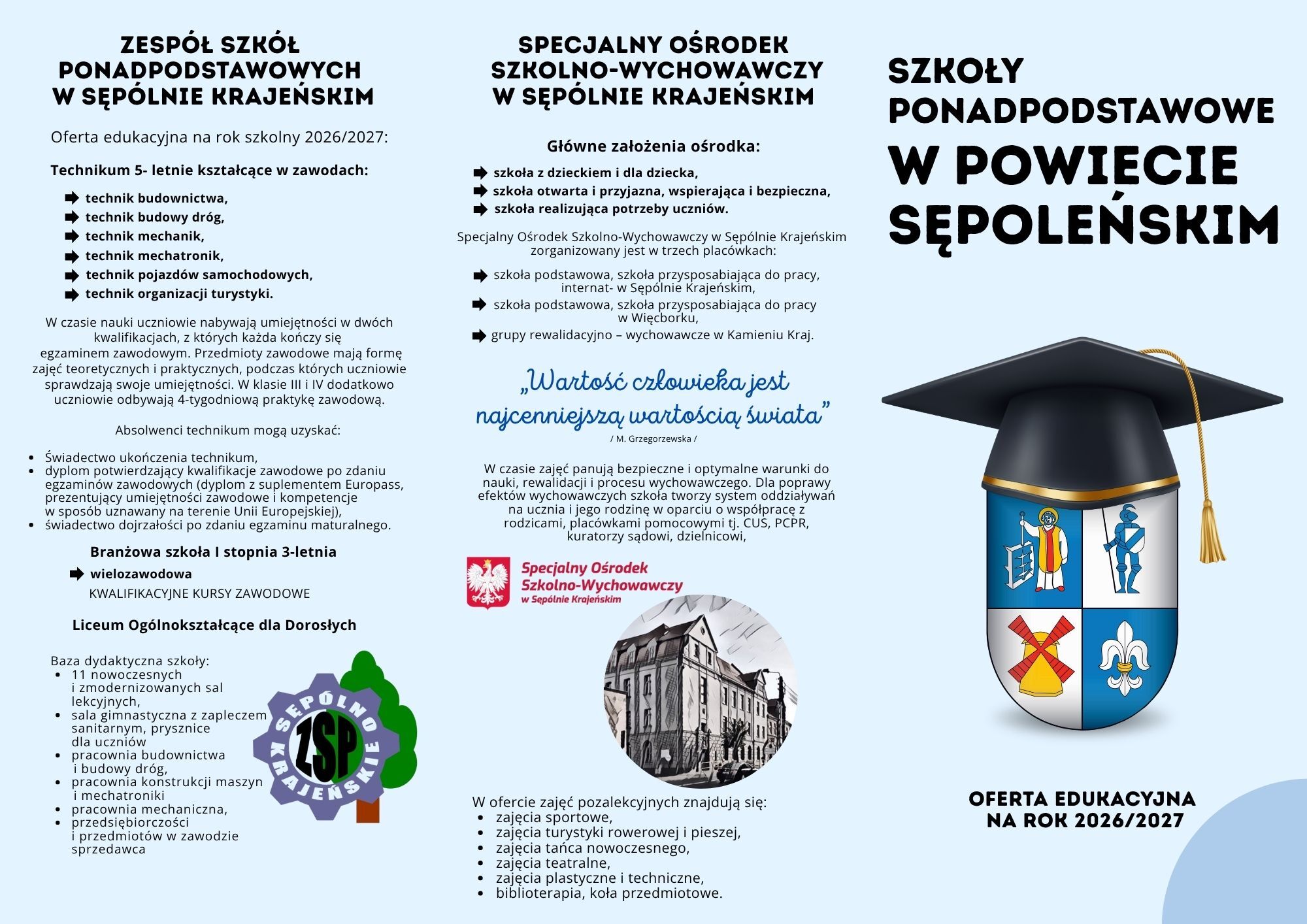 Poradnik z ofertą edukacyjną na rok szkolny 2026/2027