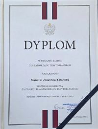 Honorowa Odznaka za Zasługi dla Samorządu Terytorialnego