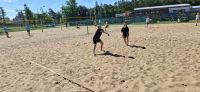 Powiatowa Licealiada w plażową piłkę siatkową.