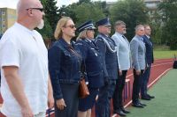 uroczystość wręczenia certyfikatów ukończenia profilu policyjnego