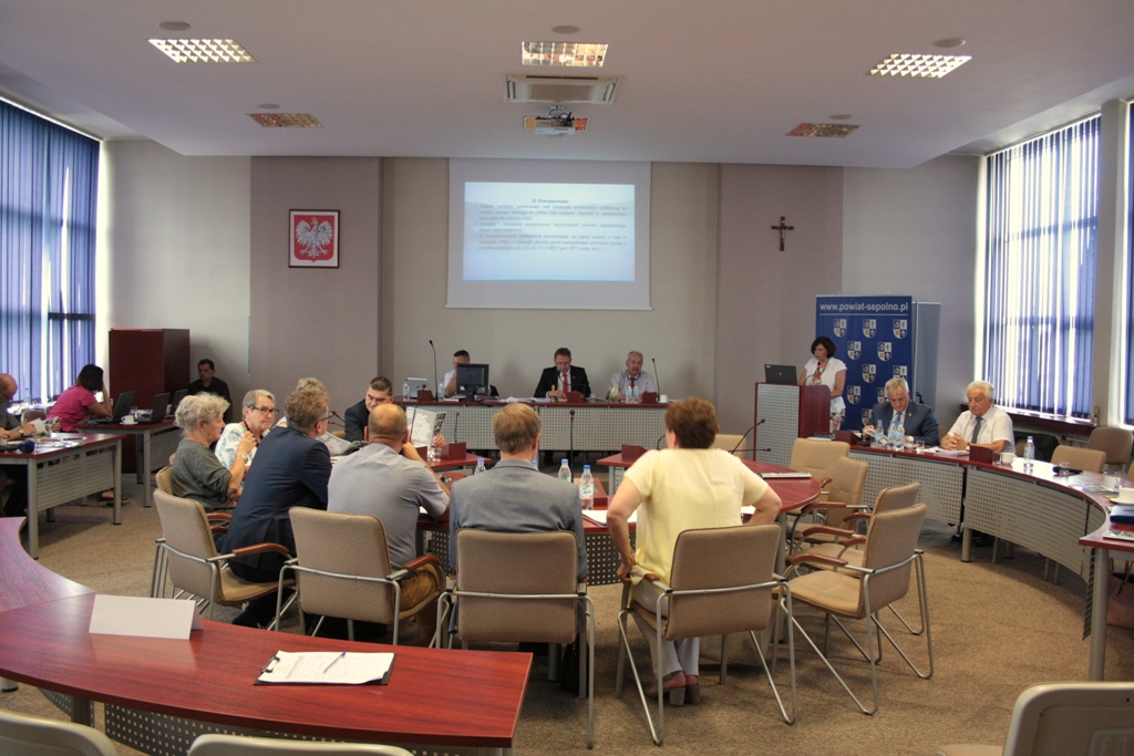XLVI Sesja Rady Powiatu w Sępólnie Krajeńskim
