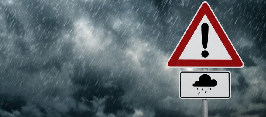 Ostrzeżenie meteorologiczne o burzach z gradem