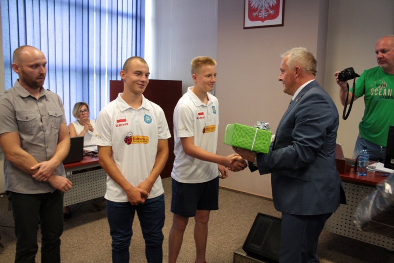Szymon i Patryk na mistrzostwach