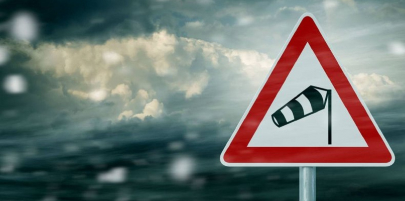 Ostrzeżenie meteorologiczne silny wiatr