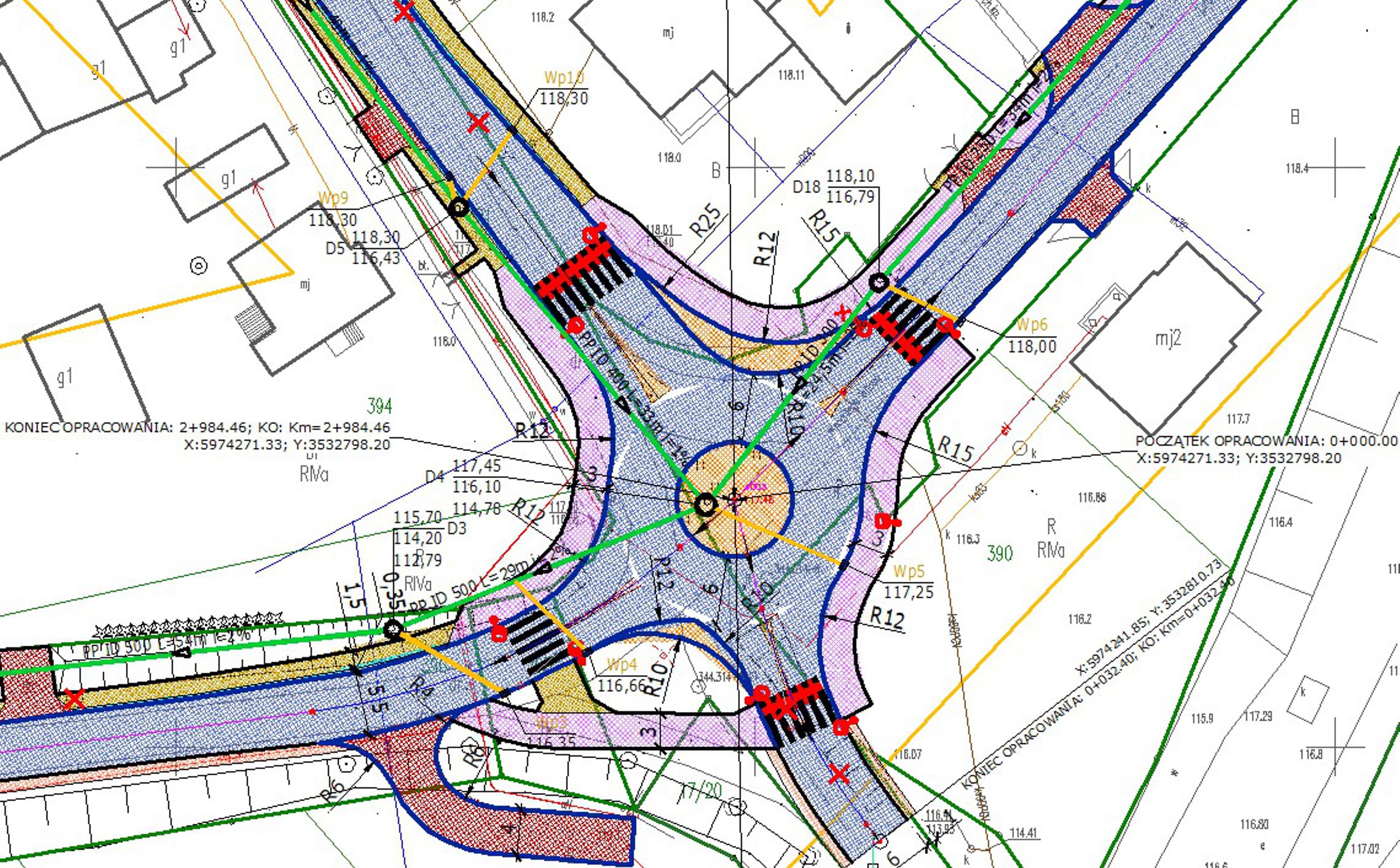 Projekt rozbudowy drogi powiatowej nr 1129C relacji Sępólno Kraj. – Nowy Dwór – Więcbork