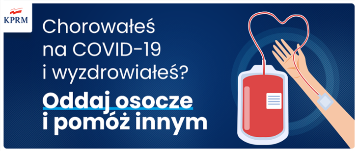 Pokonałeś COVID-19? Oddaj osocze! Sprawdź, jak to zrobić i co Ci przysługuje