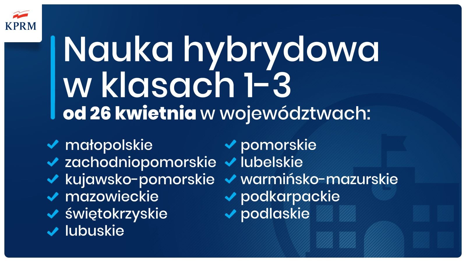 Od 26 kwietnia złagodzone obostrzenia w Województwie Kujawsko - Pomorskim