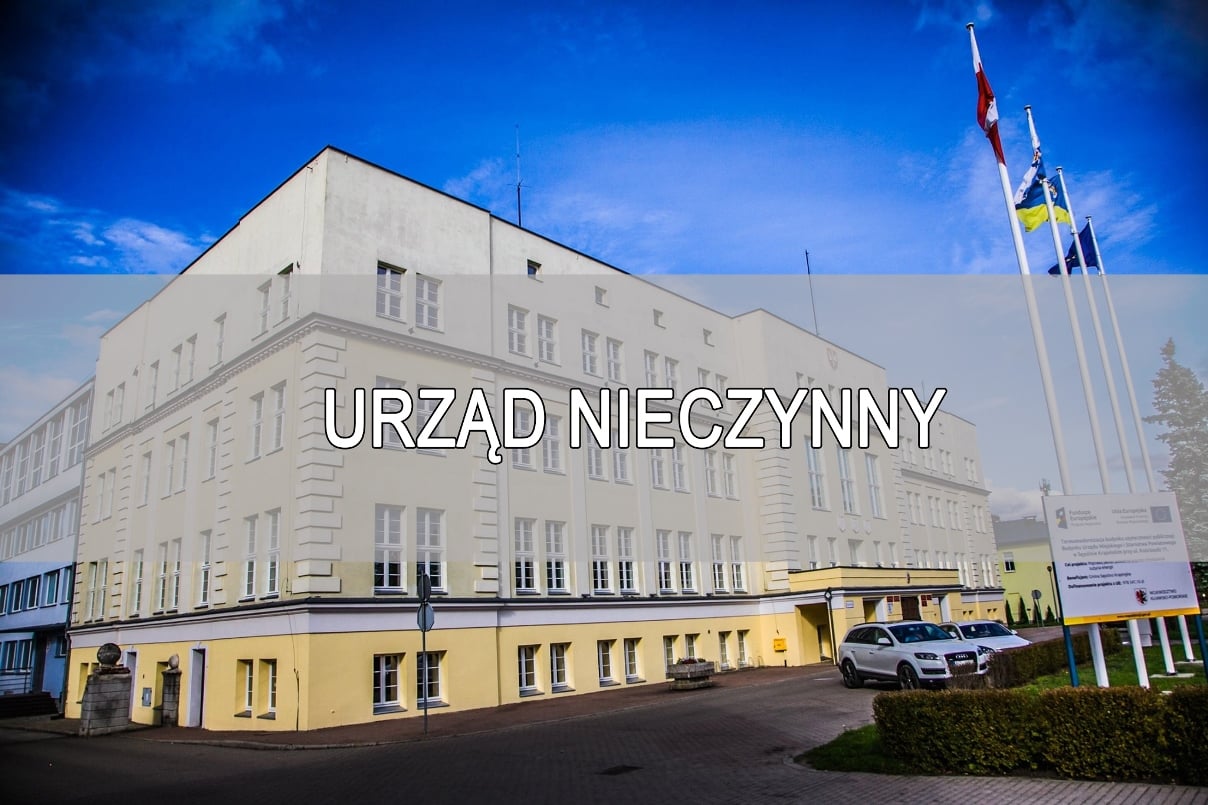 Komunikat - Urząd nieczynny