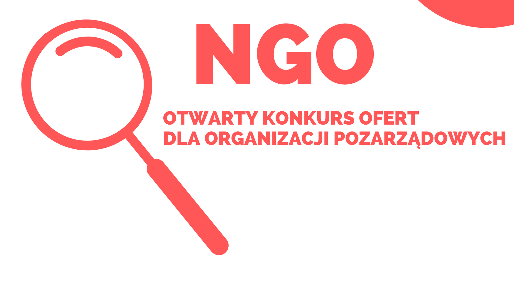 Konkurs dla organizacji pozarządowych