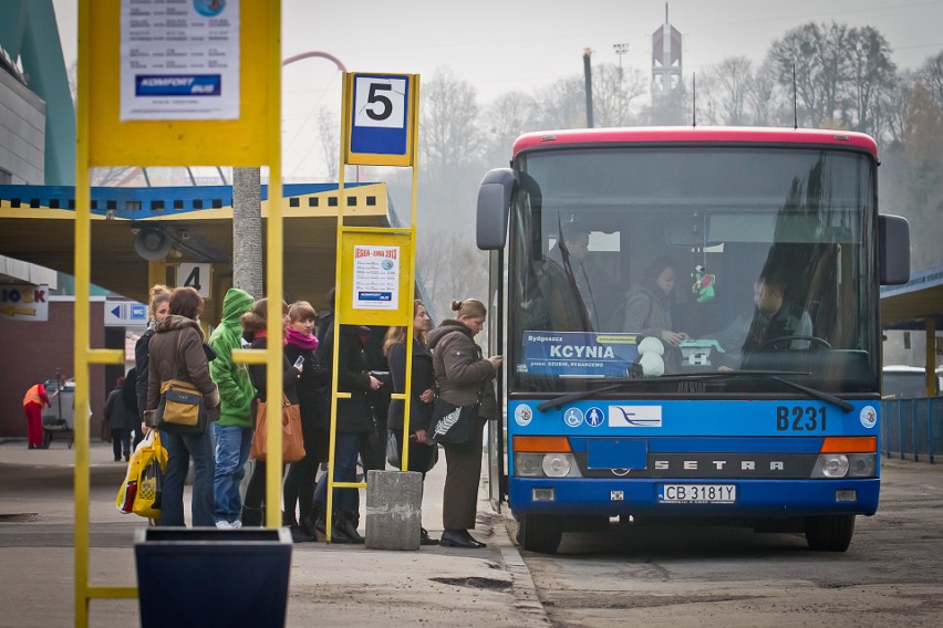 Rozkład jazdy autobusów do Bydgoszczy od 1 września 2021 r. do 31.12.2021 r.