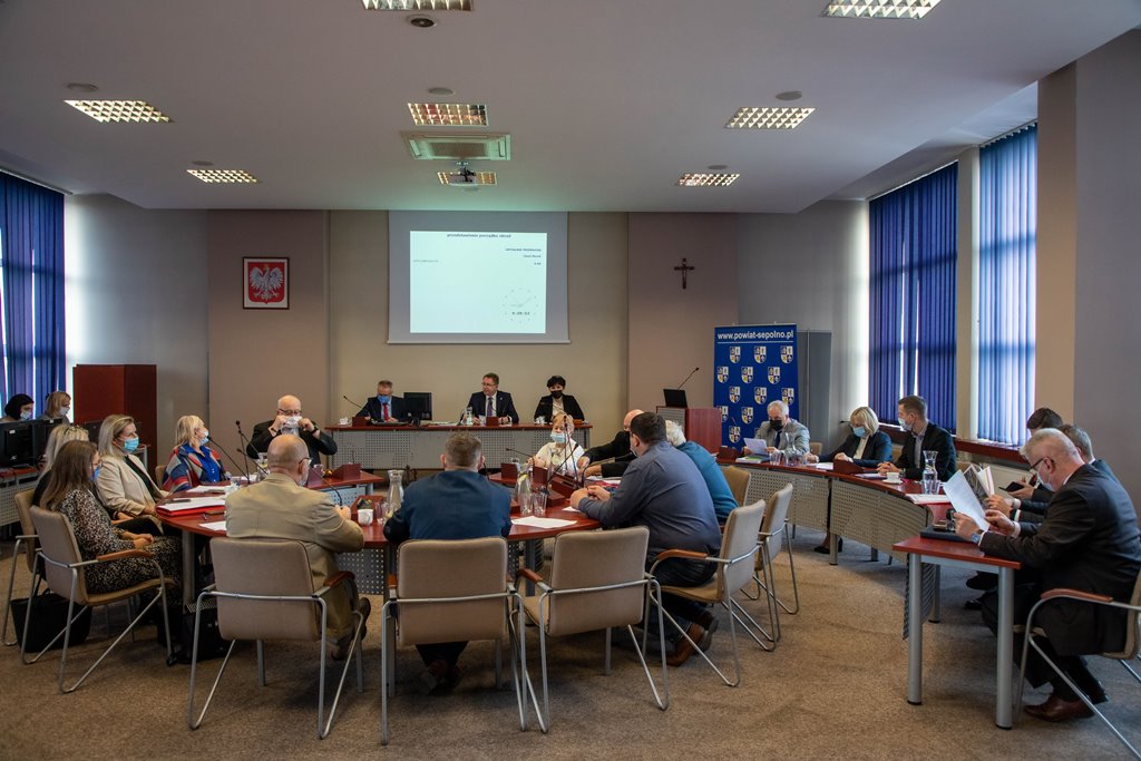 XL Sesja Rady Powiatu w Sępólnie Krajeńskim