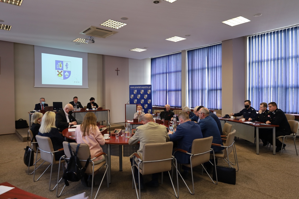 XLIV Sesja Rady Powiatu w Sępólnie Krajeńskim