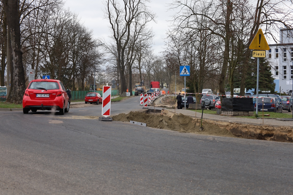 Budowa przejść dla pieszych