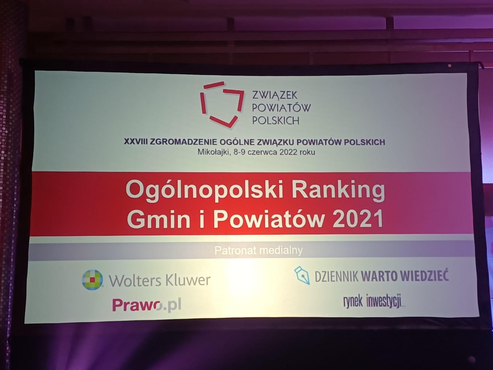 Powiat Sępoleński laureatem Ogólnopolskiego Rankingu Gmin i Powiatów 2021