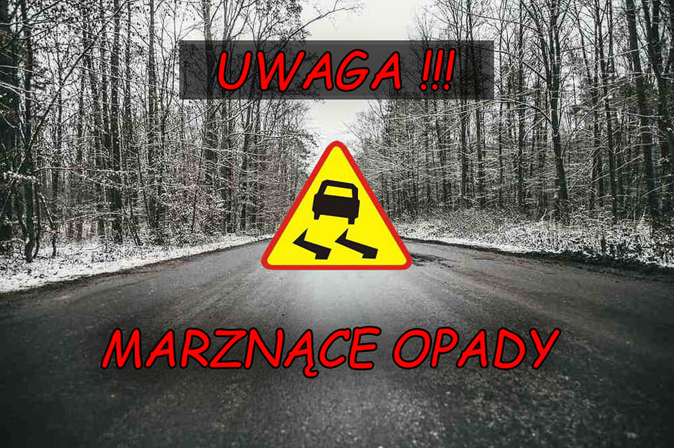 Uwaga! Marznące opady!