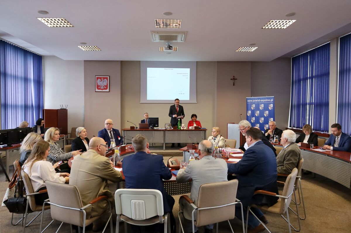 LII Sesja Rady Powiatu w Sępólnie Krajeńskim