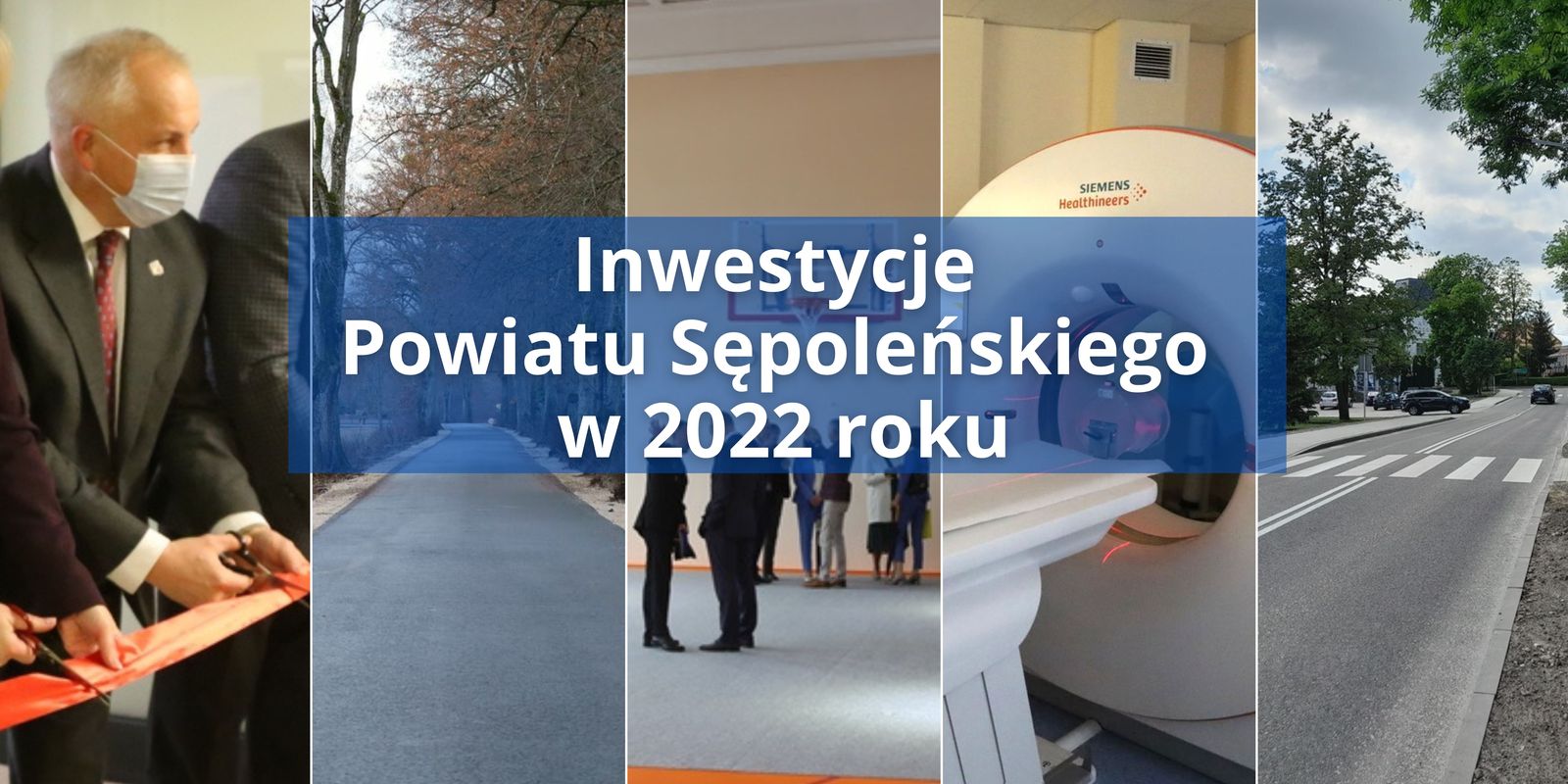 Inwestycje Powiatu Sępoleńskiego w 2022 roku