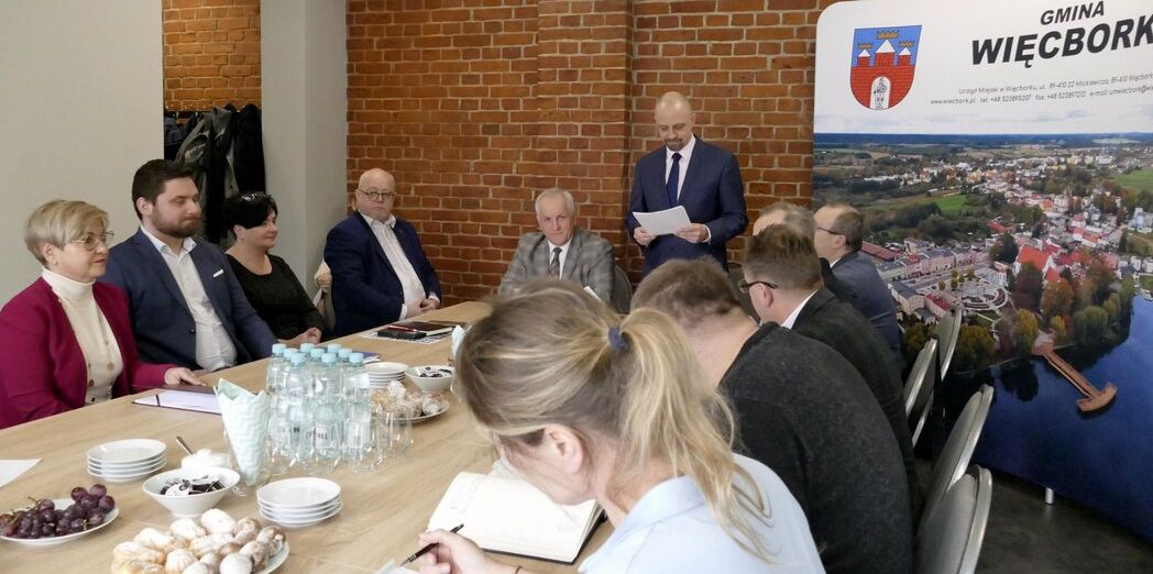 Posiedzenie Konwentu Powiatu Sępoleńskiego