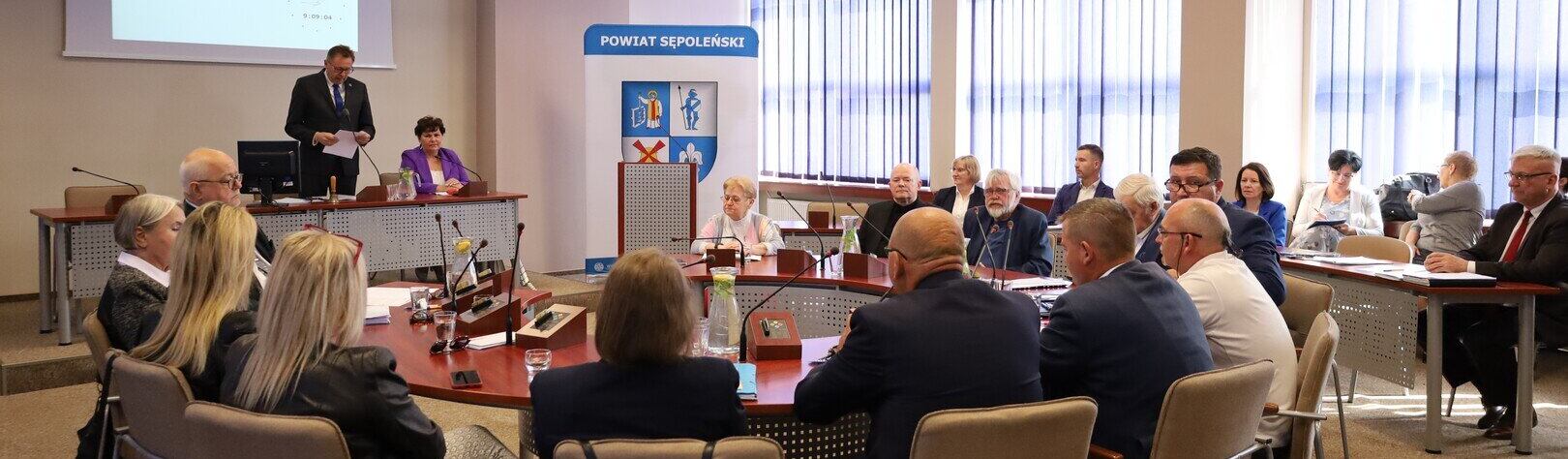 LVII Sesja Rady Powiatu w Sępólnie Krajeńskim