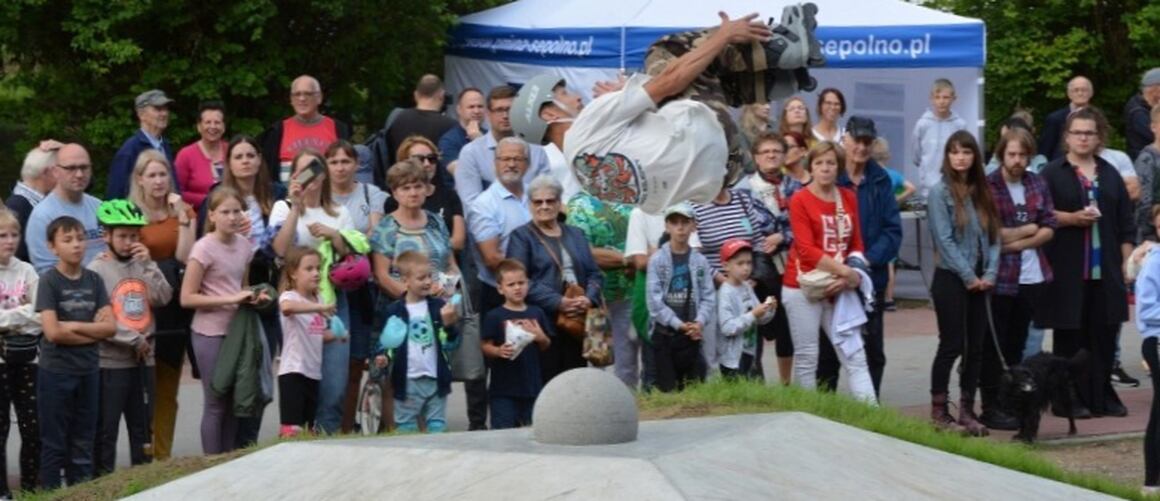 Otwarcie skateparku w Sępólnie Krajeńskim