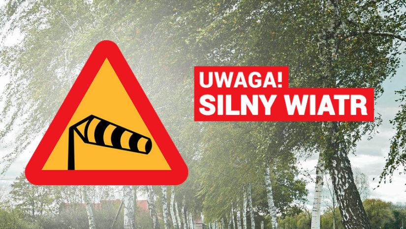 Uwaga! Silny wiatr!