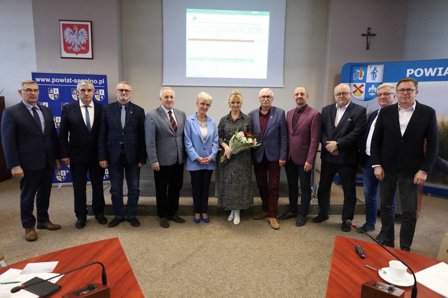 Posiedzenie Konwentu Powiatu Sępoleńskiego.
