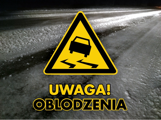 Uwaga! Oblodzenie!