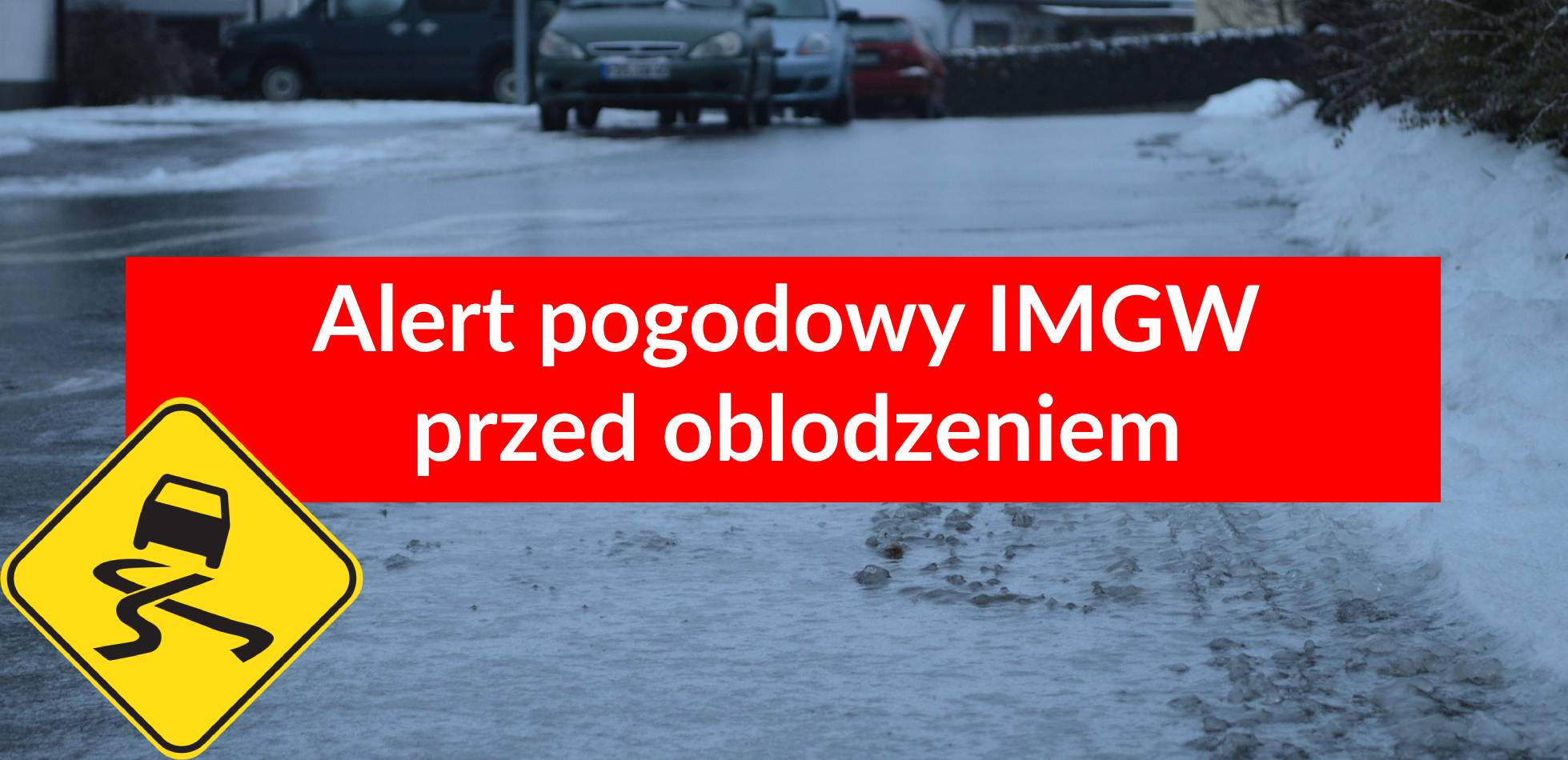 Uwaga! Oblodzenie!