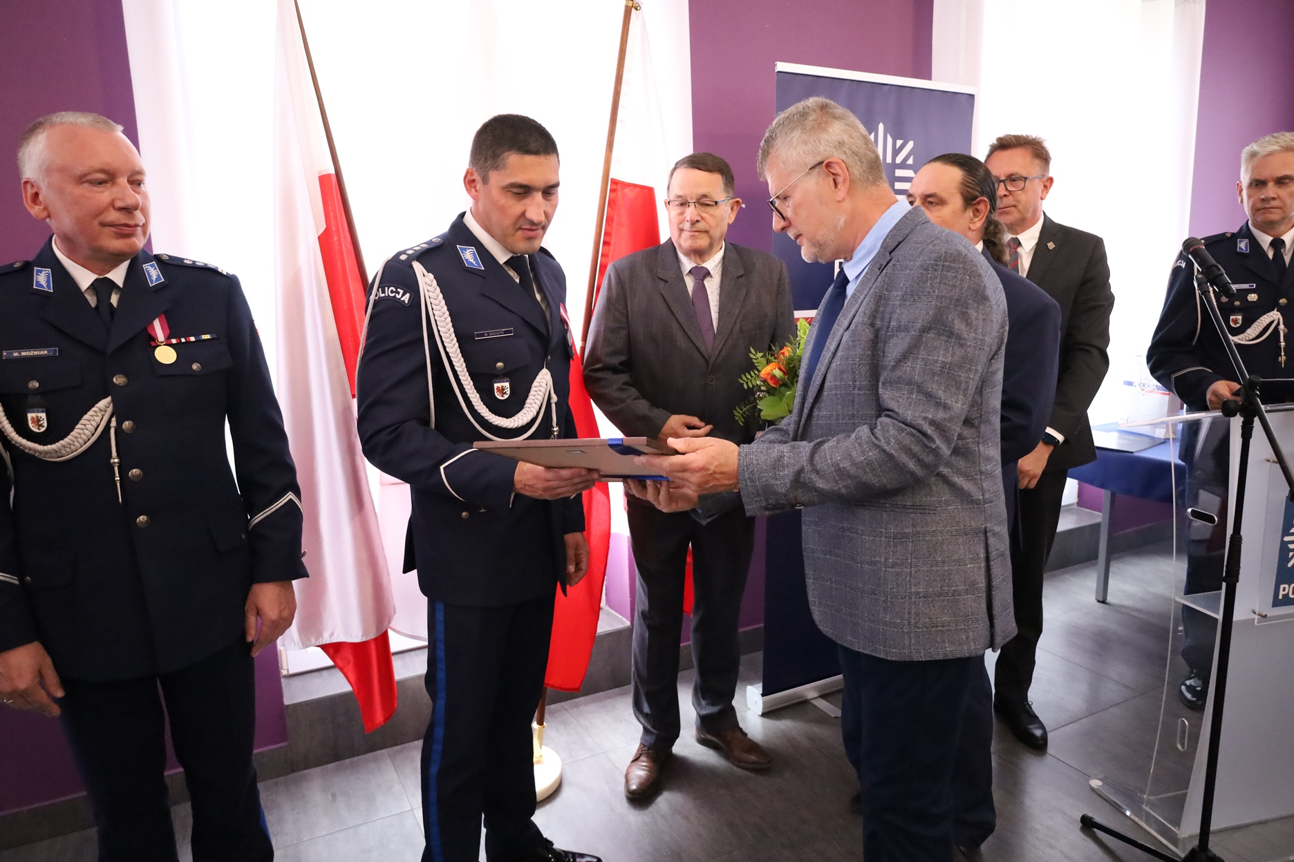 Obchody Święta Policji w Sępólnie Krajeńskim