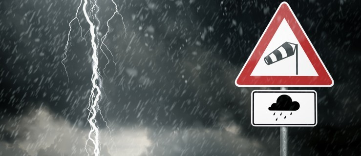 Ostrzeżenie meteorologiczne - burze